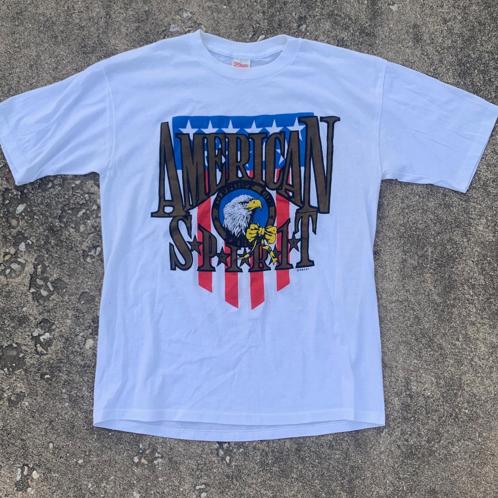 COPY - Vintage 1991 USA Army T-Shirt Size L/XL Troops